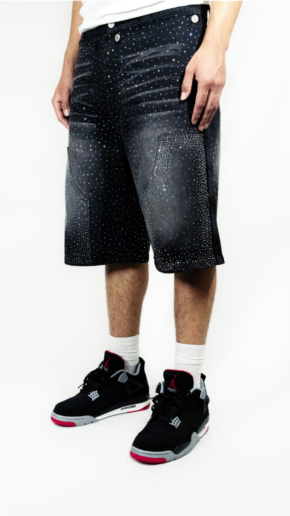 LA LUEUR DENIM SHORTS